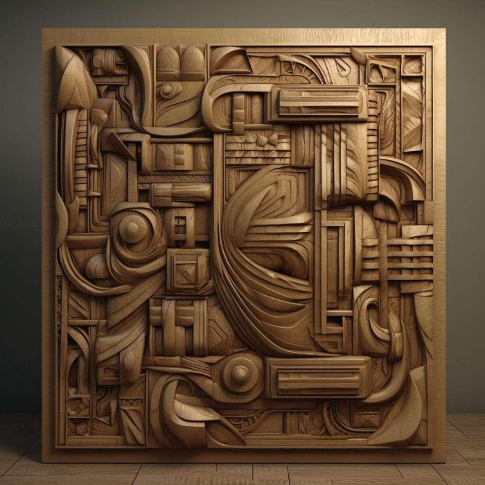 نموذج ثلاثي الأبعاد لآلة CNC 3D Art 